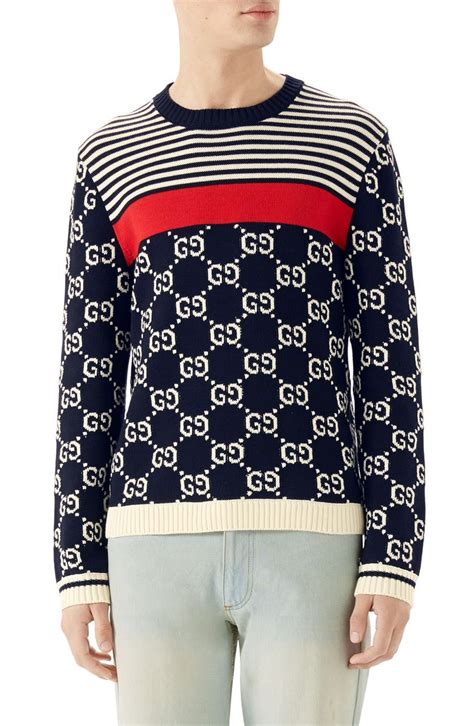 gucci sweater black and red|Gucci cropped sweater.